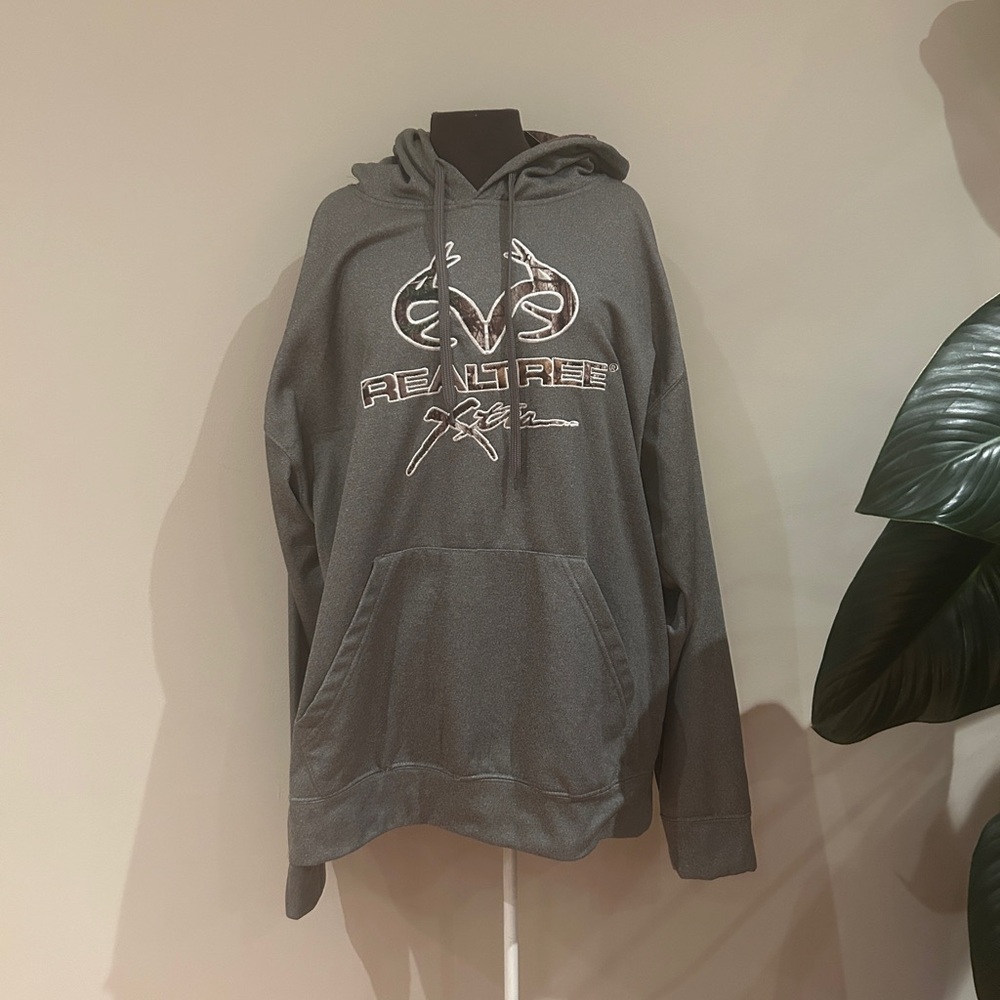 Realtree Xtra Ranger outdoors grey hoodie